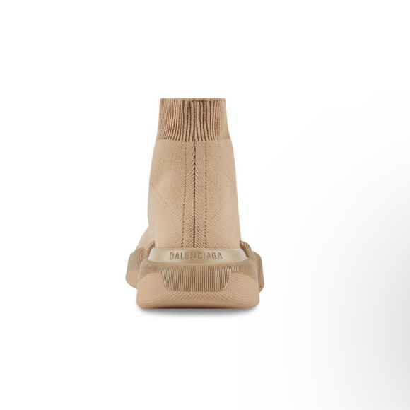 WOMEN'S SPEED 2.0 RECYCLED KNIT SNEAKER IN BEIGE - Picture 3 of 4